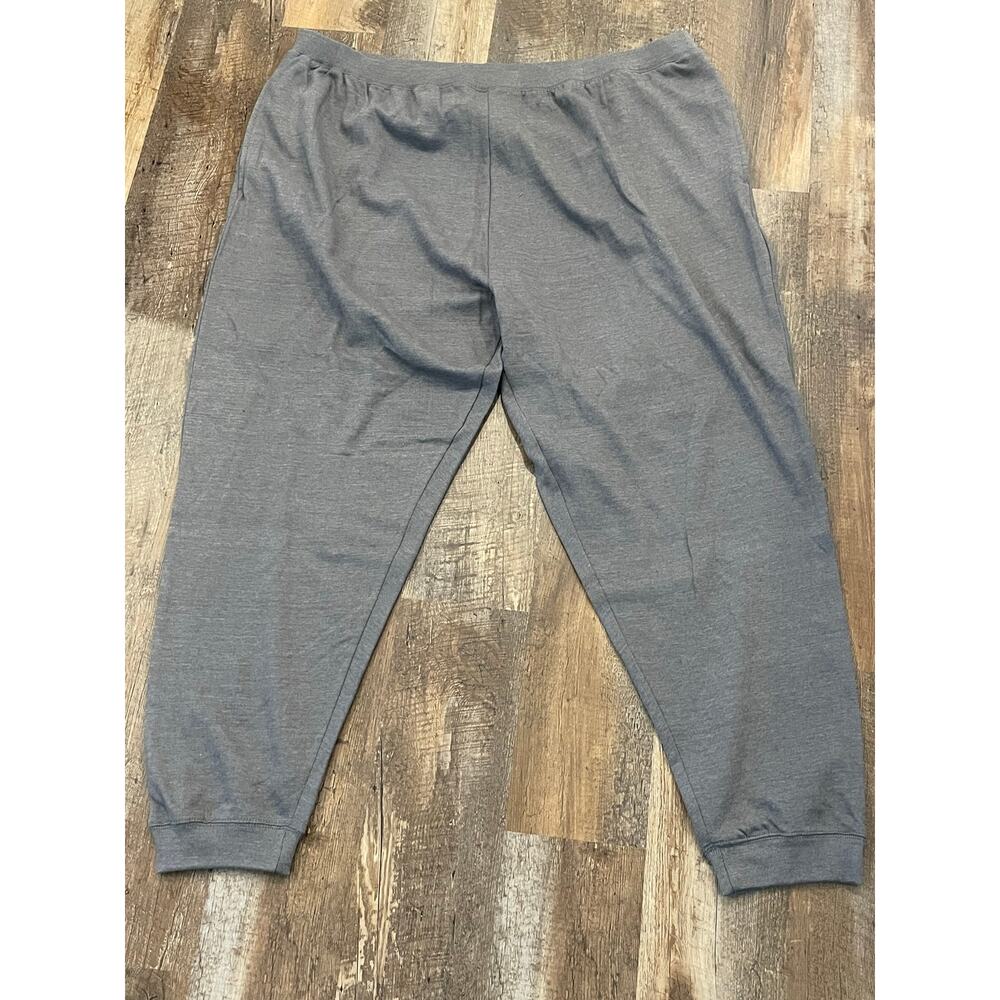 Woman Within brown marled fleece lined jogger pant 3X   30/32